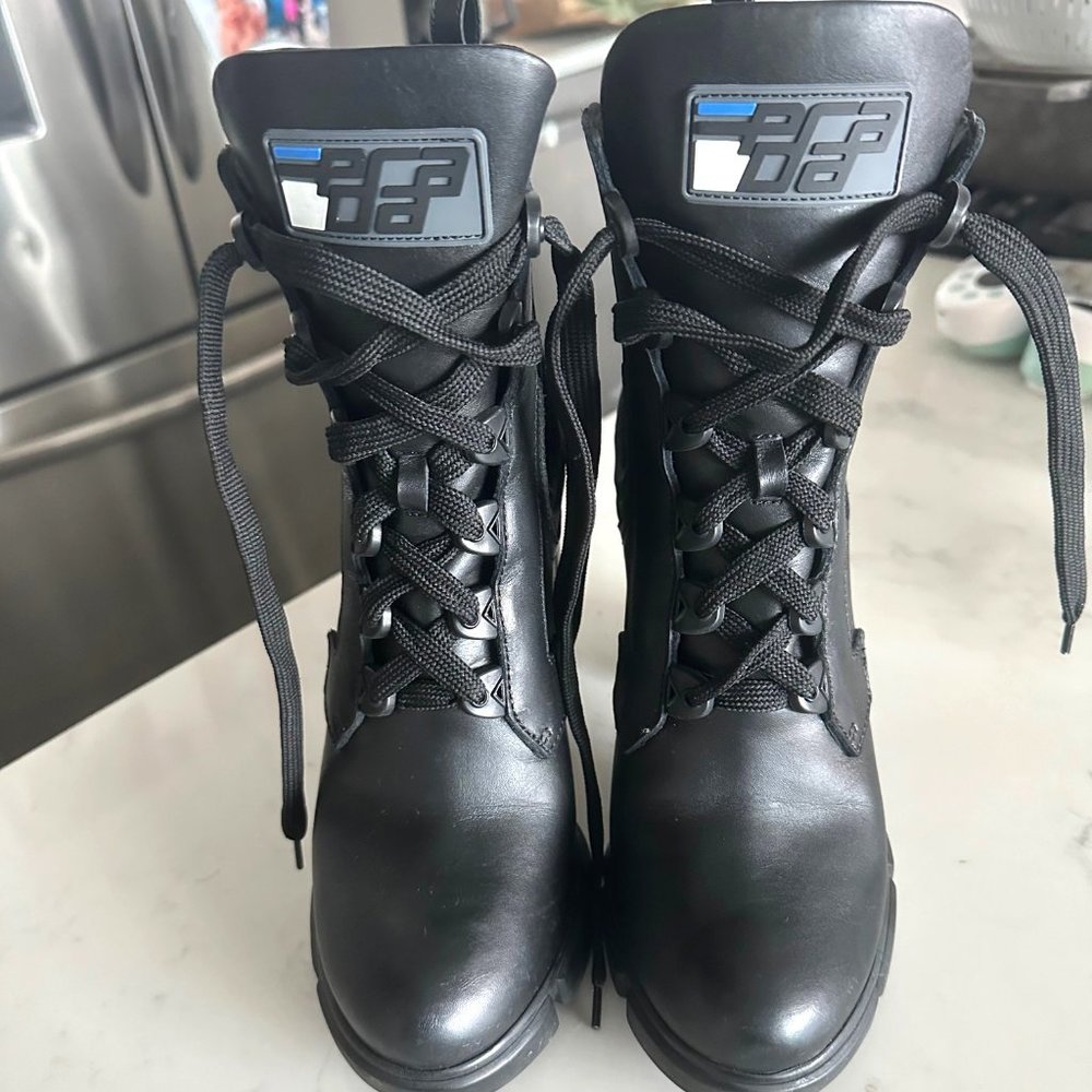 Prada Sport Cargo Boots